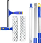 Ittar Rotatable Window Cleaning Kit, Glass Cleaner Tool With 1 Set Of Pole. Fixed Price $32.48.