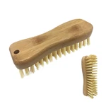 Bamboo Scrub Brush - Ergonomic Bristles Are Recycled Bottles Easy By Lola. Fixed Price $18.44.