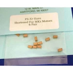 Proslot X7 Motor Brush Euro Size (6 Pair). Fixed Price $31.00.
