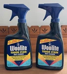 Vintage 1991 Woolite Tough Stain Rug Cleaner - 22 Fl Oz Old Formula Bottles. Fixed Price $39.95.