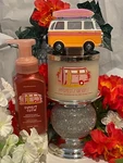 Bath & Body Works Surf Van 3 Pc Set Includes Plug In, Candle Hand Soap New. Fixed Price $61.98.
