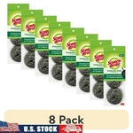 8 Pack Stainless Steel Scrubbing Pads Heavy Duty Pot Cleaners Tough Messes New. Fixed Price $29.66.