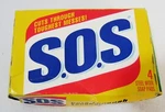 Vintage Sos Pads Steel Wool Soap 4 Ct Dated 1995. Fixed Price $27.99.