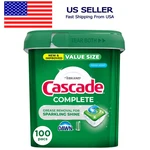 Cascade Complete Action Pacs, Dishwasher Detergent, Fresh, 100 Count. Fixed Price $23.99.