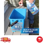 6 Gal. Heavy-duty Plastic Bucket Unger Professional Blue Mop. Fixed Price $22.54.