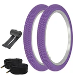 Pro+ Tires 20 X 1.95 Purple P-1171 W/tubes & Rim Strips. Fixed Price $36.98.