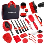 25PCS Car Detailing Kit With Drill Brushes, Cleaning For Interior Ext.... Fixed Price $48.55.