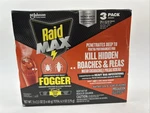 Raid Max Concentrated Indoor Bug Killer Fogger - 2.1OZ/3CANS. Fixed Price $18.77.