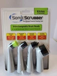 Sonic Scrubber Power Cleaner Interchangeable Brushes Kitchen & Household New. Fixed Price $7.73.