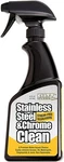 Flitz Stainless Steel & Chrome Cleaner 16OZ/473ML Spray Bottle (see Video). Fixed Price $18.95.