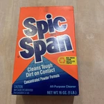 Spic And Span Vtg Multi-purpose Cleaner Concentrated Powder Half Full 1987. Fixed Price $12.99.