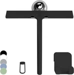 Silicone Shower SQUEEGEE,3-IN-1 No-drill(hook/suction/adhesive),black, 9 Inches. Fixed Price $23.79.