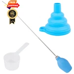 Amviner Diatomaceous Earth Powder Duster, Garden Bulb Applicator, Blue. Fixed Price $18.98.