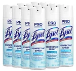 Lysol Disinfectant Spray Crisp Linen 19OZ 12/CASE Commercial RAC74828CT. Fixed Price $224.88.