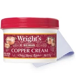 Wrights Copper Cream Pack 8 Ounce Anti Tarnish Cleaner With Cloth. Fixed Price $20.99.
