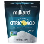 Milliard Citric Acid Powder Food Grade, 2 Lb Bag, Bulk, 100% Pure. Fixed Price $21.92.