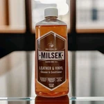 Milsek Leather And Vinyl Cleaner & Conditioner, 12 Ounce. Fixed Price $10.99.