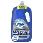 Dawn Platinum Dishwashing Liquid Refreshing Rain, 90 Fl. Oz.. Fixed Price $23.23.