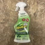 Odoban Original Eucalyptus Scent Disinfectant Fabric & Air Freshener, 32 Fl Oz. Fixed Price $14.00.