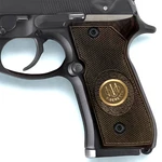 Beretta 92FS 96 Full Size Premium Rosewood Pistol Grips Set Medallion Screws. Fixed Price $46.10.