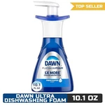 Dawn Ultra Platinum Dishwashing Foam, Fresh Rapids Scent, 10.1 Fl Oz. Fixed Price $10.35.