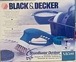 Black & Decker Scumbuster Outdoor Cordless Scrubber Kit XB500. Fixed Price $36.99.