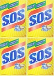 S.o.s Clorox 98018 Count Sos Steel Wool Scrubbing Cleaning Pads - Pack Of 4. Fixed Price $44.97.