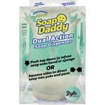 Scrub Refillable Dish Washing Liquid Dispenser Soap Daddy, Clear. Fixed Price $17.99.