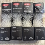 Lot (8) New Oxo Steel Soap Dispensing Dish Brush Refills. Fixed Price $35.96.