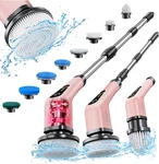 Electric Spin Scrubber, Cordless Powerful Brush For Cleaning Bathroom, Kit. Fixed Price $66.17.