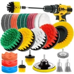 30 Piece Drill Brush Attachments Set, Scrub Pads & Sponge Wire For Dr.... Fixed Price $48.55.