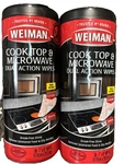 (2PK) Weiman Cooktop & Microwave Cleaning Wipes - 60 Count. Fixed Price $14.98.