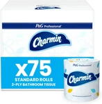 Charmin Commercial Bathroom Tissue, Septic Safe, Individually Wrapped, 2-PLY, Wh. Fixed Price $118.99.