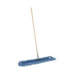 36 X 5 In., 60 Blue/natural Metal/wood Handle Looped-end Dust Mop Kit. Fixed Price $46.13.