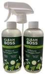 #joy Cleanboss Eat Cleaner Fruit & Veggie Natural Wash Preserver 12 Oz, Pack. Fixed Price $19.77.