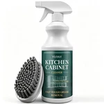 Kitchen Cabinet Cleaner, Safe & Fast Degreaser For Wood, Residue-grease On Pa.... Fixed Price $30.61.