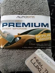 Auto Spa 45604AS Premium Microfiber Body Sponge 2 Sided Scrub/wash Design. Fixed Price $8.94.