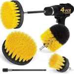 Drill Brush Set Power Scrubber Attachments For Carpet Tile Grout Cleaning. Fixed Price $8.99.