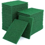 50 Pcs Scouring Pads,heavy Duty PADS,4 X 5.95 Inch Reusable Green Scrub.... Fixed Price $26.85.