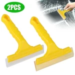 2X Silicone Squeegee For Window Glass Shower Door Car Windshield Clean Scrubber. Fixed Price $9.48.