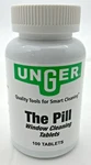 Unger The Pill 100 Pack Window Cleaning Tablets Makes 250 Gallons Free Shipping. Fixed Price $31.50.