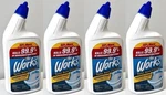 Pack, The Works Toilet Bowl Cleaner, Removes Stains, 24 Fl. Oz. Bottles. Fixed Price $35.99.