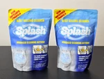 Splash Set Of Toilet Cleaner Self Activating Cleaning Powder 400G Exp: 05/2027. Fixed Price $28.18.