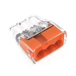 In-sure Push-in Wire Connector, 3-PORT, Box Of 100. Fixed Price $15.84.