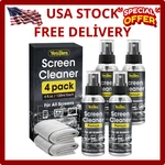 Screen Cleaner Spray 16OZ (4OZ X Pack) - Tv & Computer With. Fixed Price $11.99.
