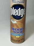 New - Vintage 1998 Pledge 17 Oz. Wood Floor Cleaning Spray Discontinued Prop B47. Fixed Price $15.95.