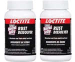 2 Loctite Naval Jelly Rust Dissolver Remover From Metal Steel Iron 1381191 8OZ. Fixed Price $24.99.