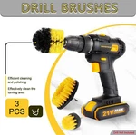 3X Car Wheel Tire Scrub Cleaning Brush Kit Auto Washing Cleaner Tool For Drill. Fixed Price $6.90.