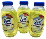 3 Lysol Antibacterial Cleaner Multi-surface Kills 99.9% Virus 10.75OZ. Fixed Price $24.90.
