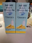 Cleanery Dish Liquid Starter Kit Fresh Citrus 2 BOTTLES/4 Refills. Fixed Price $12.99.